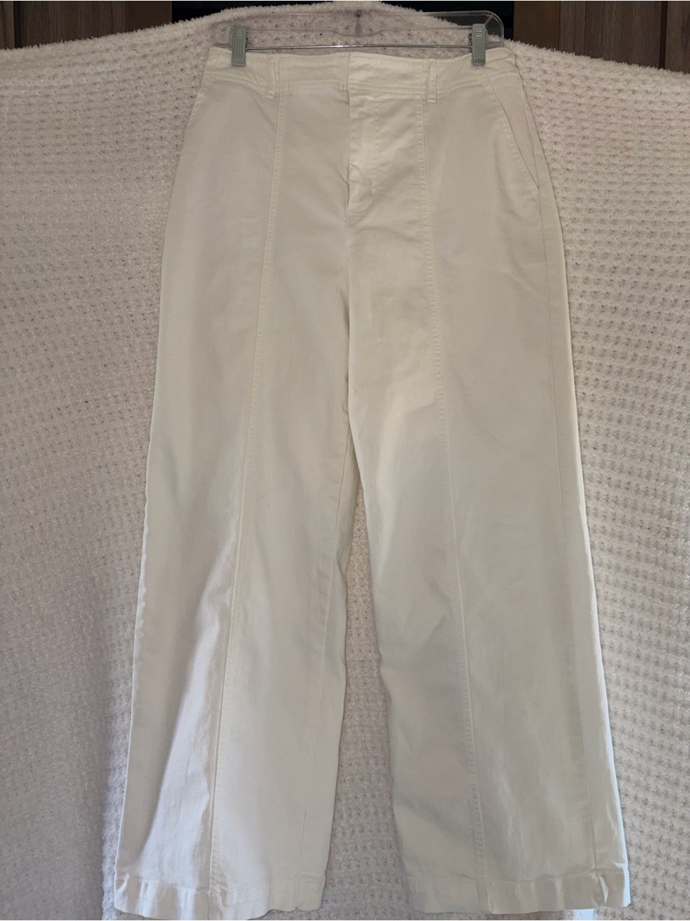 Universal Thread Cream Wide-Leg Chinos